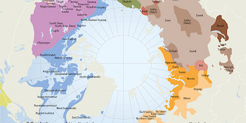 Language groups of the Arctic