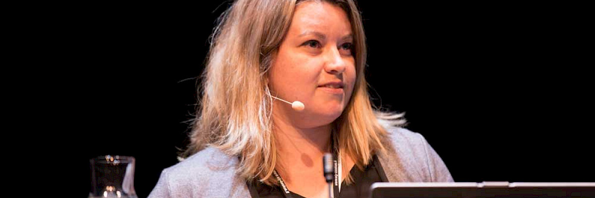Courtney Price at the Arctic Biodiversity Congress 2018